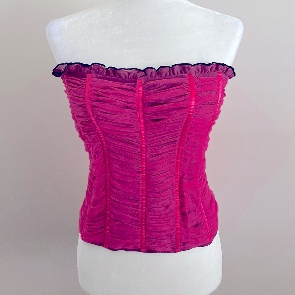 Vintage Y2K Victoria’s Secret mesh corset